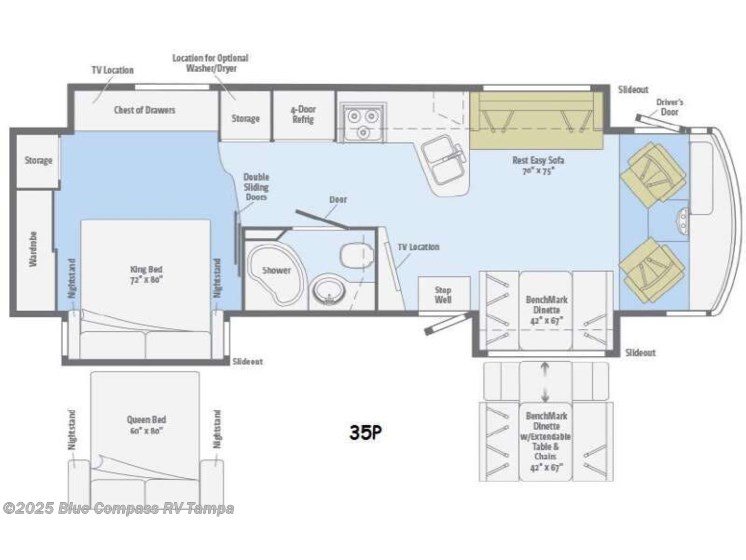 Email now about this 2015 Winnebago Adventurer 35P! Used 2015 Winnebago Adventurer 35P available in Dover, Florida