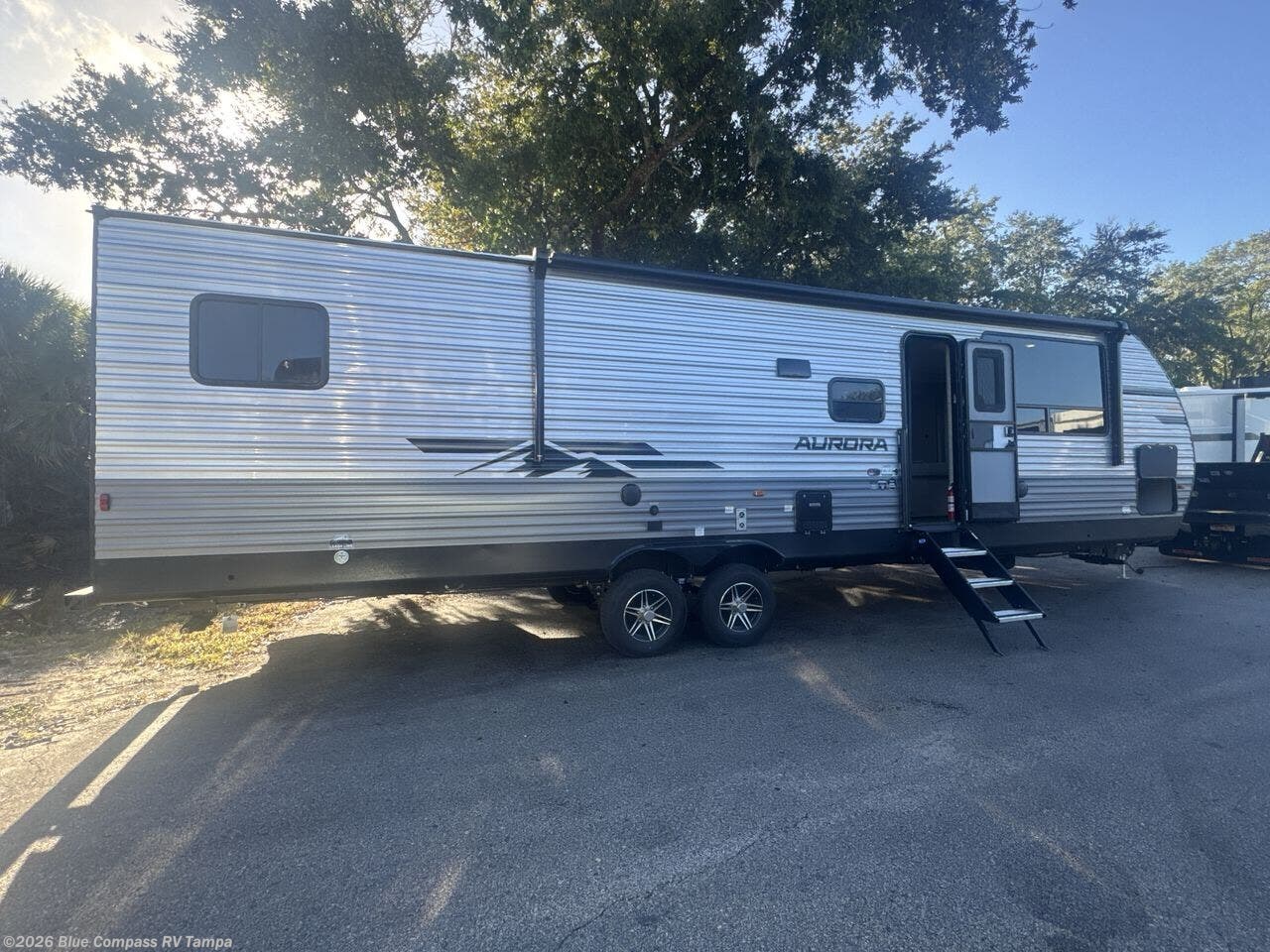 Contact us now about this 2026 Forest River Aurora 34BHTS (2 Queen Beds)! 2026 Aurora 34BHTS (2 Queen Beds) by Forest River from Blue Compass RV Tampa in Dover, Florida