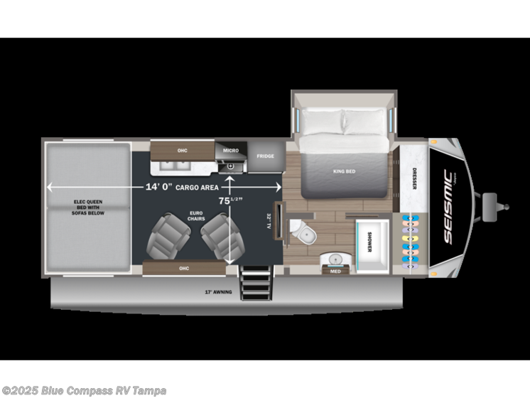 Email now about this 2026 Jayco Seismic 214! New 2026 Jayco Seismic 214 available in Dover, Florida