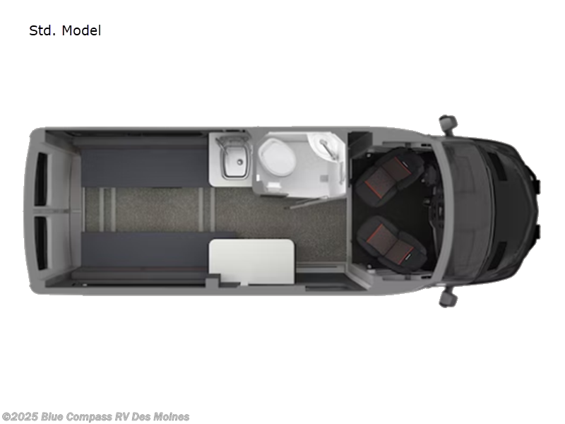 Call now about this 2025 Airstream Interstate 19X Std. Model! 2025 Airstream Interstate 19X Std. Model - New Class B For Sale by Blue Compass RV Des Moines in Altoona, Iowa