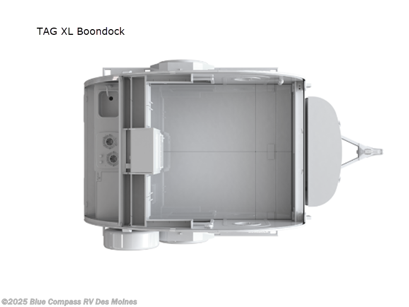 Call now about this 2025 NuCamp TAG XL Boondock! 2025 NuCamp TAG XL Boondock - New Travel Trailer For Sale by Blue Compass RV Des Moines in Altoona, Iowa