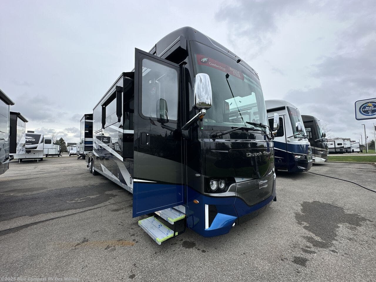 Contact us now about this 2025 Newmar Dutch Star 4369! 2025 Dutch Star 4369 by Newmar from Blue Compass RV Des Moines in Altoona, Iowa