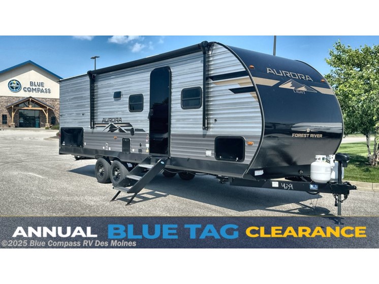 Email now about this 2025 Forest River Aurora Light 26BHS! New 2025 Forest River Aurora Light 26BHS available in Altoona, Iowa