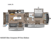 Call now about this 2026 Jayco North Point 310RLTS! 2026 Jayco North Point 310RLTS - New Fifth Wheel For Sale by Blue Compass RV Des Moines in Altoona, Iowa features Slideout