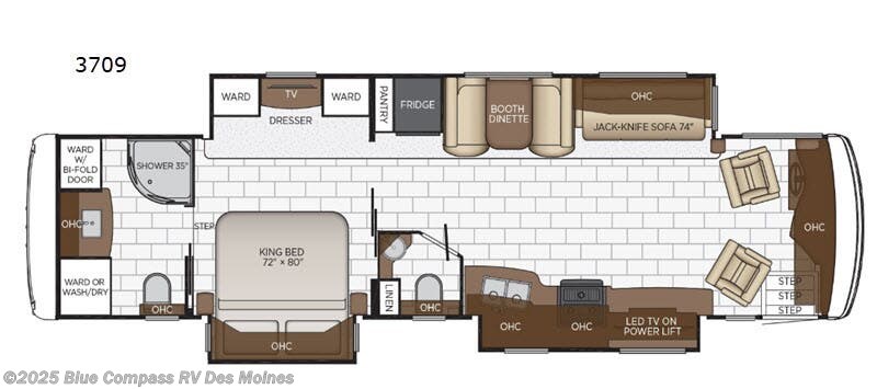 Email now about this 2020 Newmar Kountry Star 3709! Used 2020 Newmar Kountry Star 3709 available in Altoona, Iowa