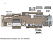 Call now about this 2026 Entegra Coach Cornerstone 45V! 2026 Entegra Coach Cornerstone 45V - New Class A For Sale by Blue Compass RV Des Moines in Altoona, Iowa features Slideout