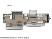 Call now about this 2026 Jayco Pinnacle 38FBRK! 2026 Jayco Pinnacle 38FBRK - New Fifth Wheel For Sale by Blue Compass RV Des Moines in Altoona, Iowa features Slideout