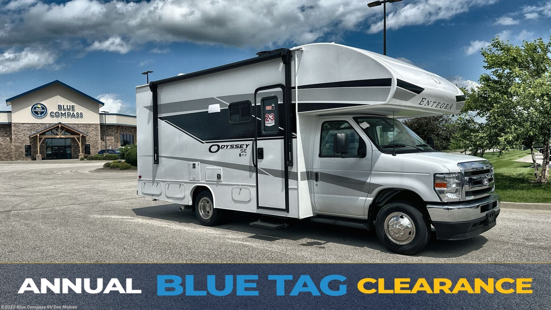 Email now about this 2026 Entegra Coach Odyssey SE 22CF! New 2026 Entegra Coach Odyssey SE 22CF available in Altoona, Iowa