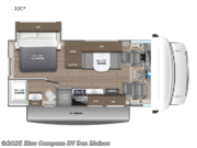 Call now about this 2026 Entegra Coach Odyssey SE 22CF! 2026 Entegra Coach Odyssey SE 22CF - New Class C For Sale by Blue Compass RV Des Moines in Altoona, Iowa features Slideout