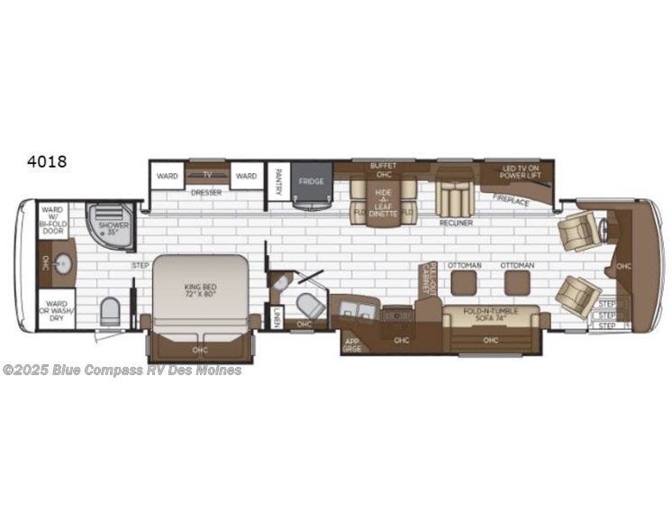 Email now about this 2019 Newmar Dutch Star 4018! Used 2019 Newmar Dutch Star 4018 available in Altoona, Iowa