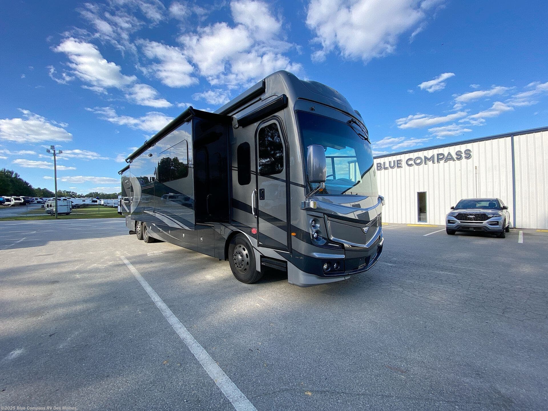 Contact us now about this 2023 Fleetwood Discovery LXE 44B! 2023 Discovery LXE 44B by Fleetwood from Blue Compass RV Des Moines in Altoona, Iowa
