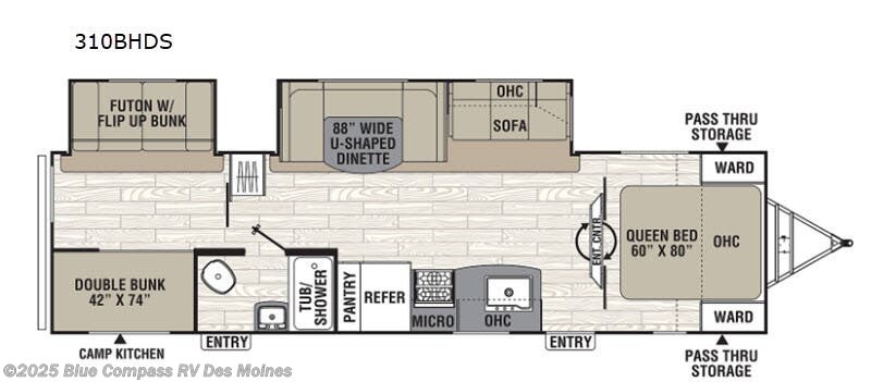 Email now about this 2019 Coachmen Freedom Express Ultra Lite 310BHDS! Used 2019 Coachmen Freedom Express Ultra Lite 310BHDS available in Altoona, Iowa