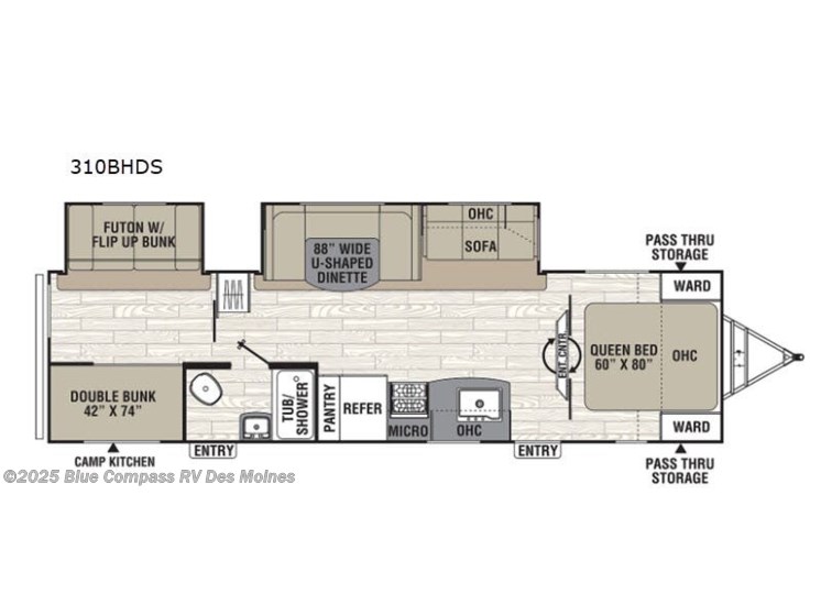 Email now about this 2019 Coachmen Freedom Express Ultra Lite 310BHDS! Used 2019 Coachmen Freedom Express Ultra Lite 310BHDS available in Altoona, Iowa