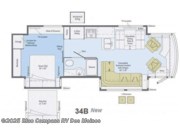 Call now about this 2013 Winnebago Journey 34B! 2013 Winnebago Journey 34B - Used Class A For Sale by Blue Compass RV Des Moines in Altoona, Iowa features Slideout