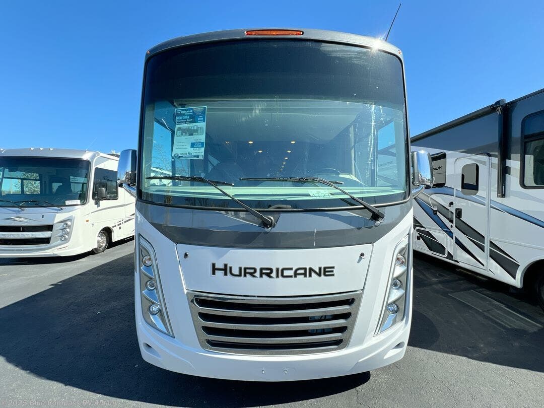 Contact us now about this 2024 Thor Motor Coach Hurricane 34J! 2024 Hurricane 34J by Thor Motor Coach from Blue Compass RV Albany in Latham, New York