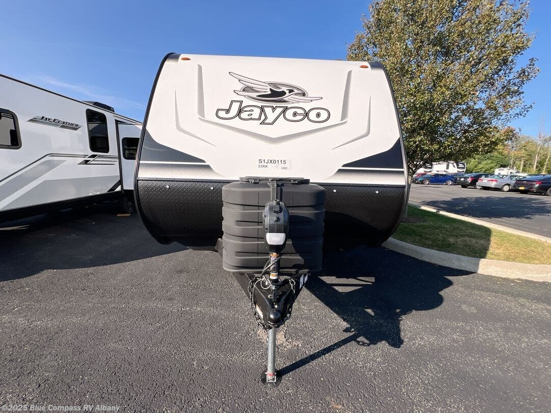 Contact us now about this 2025 Jayco Jay Feather 23RK! 2025 Jay Feather 23RK by Jayco from Blue Compass RV Albany in Latham, New York