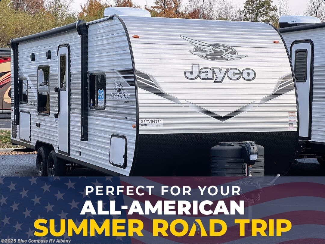 Email now about this 2025 Jayco Jay Flight SLX 260BH! New 2025 Jayco Jay Flight SLX 260BH available in Latham, New York