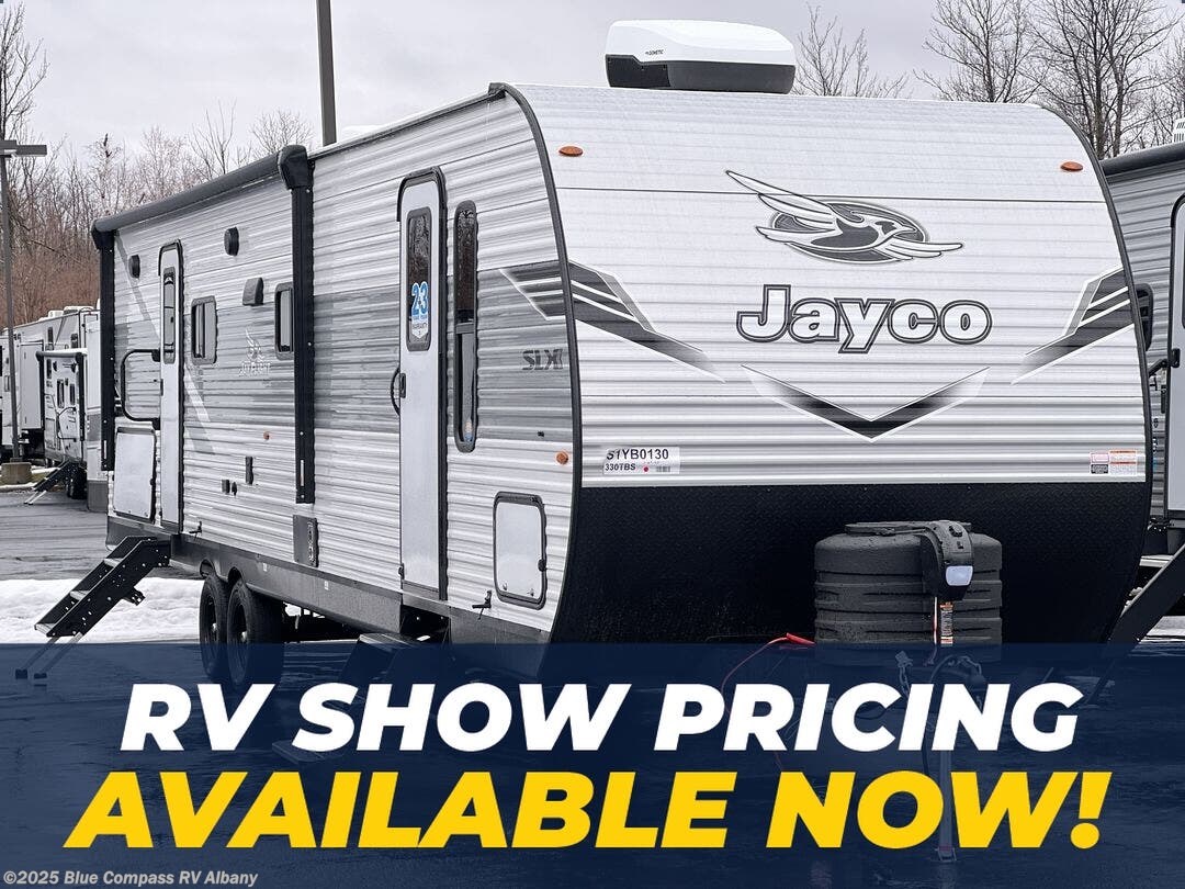 Email now about this 2025 Jayco Jay Flight SLX 330TBS! New 2025 Jayco Jay Flight SLX 330TBS available in Latham, New York