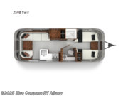 Call now about this 2025 Airstream Globetrotter 25FB Twin! 2025 Airstream Globetrotter 25FB Twin - New Travel Trailer For Sale by Blue Compass RV Albany in Latham, New York