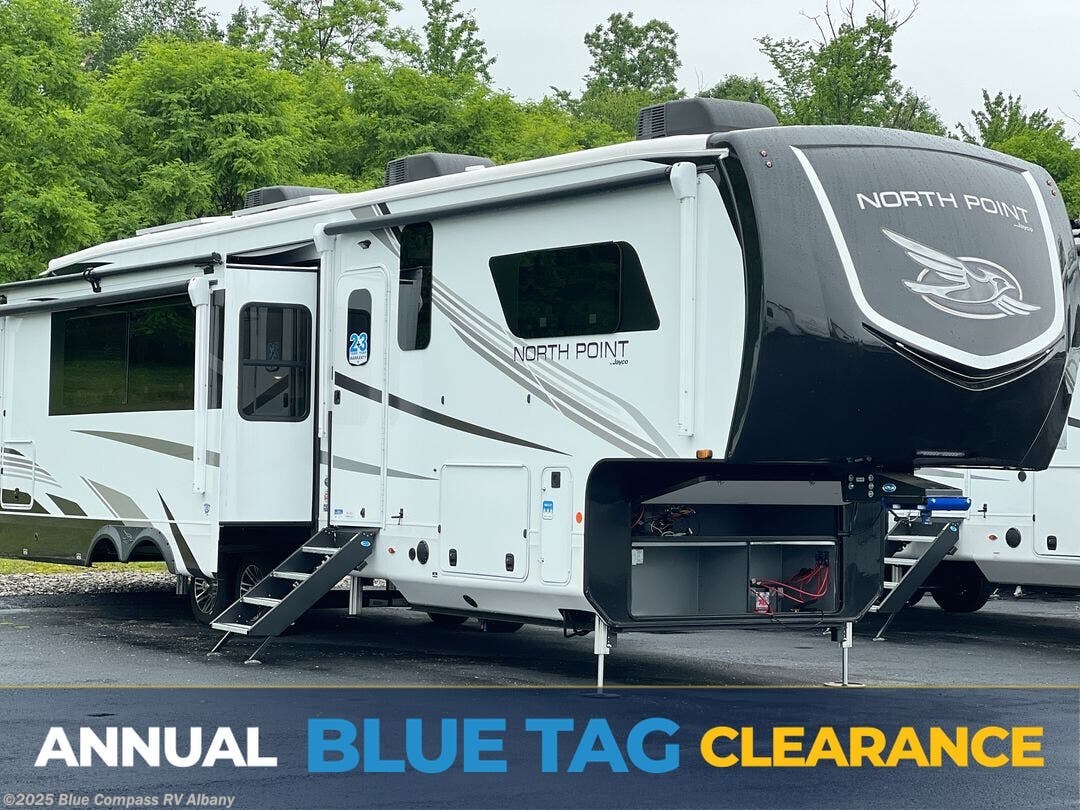 Email now about this 2025 Jayco North Point 365RKTS! New 2025 Jayco North Point 365RKTS available in Latham, New York