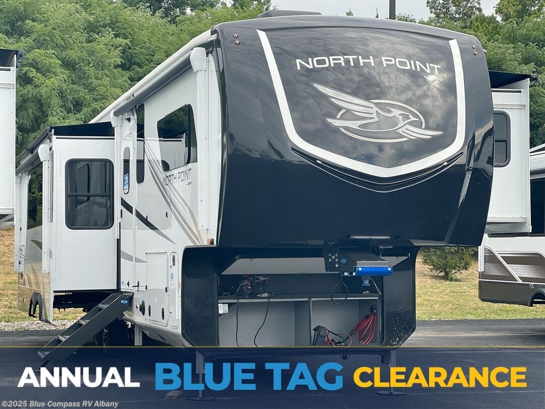 Email now about this 2025 Jayco North Point 365RKTS! New 2025 Jayco North Point 365RKTS available in Latham, New York