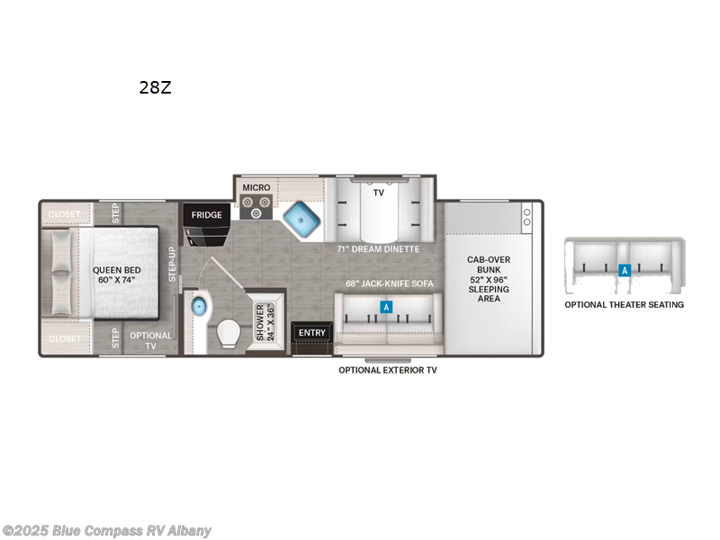 Call now about this 2023 Thor Motor Coach Chateau 28Z! 2023 Thor Motor Coach Chateau 28Z - Used Class C For Sale by Blue Compass RV Albany in Latham, New York features Slideout
