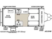 Call now about this 2015 Forest River Rockwood Hard Side Series A212HW! 2015 Forest River Rockwood Hard Side Series A212HW - Used Popup For Sale by Blue Compass RV Albany in Latham, New York