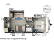 Call now about this 2026 Forest River Rockwood Mini Lite 2515S! 2026 Forest River Rockwood Mini Lite 2515S - New Travel Trailer For Sale by Blue Compass RV Albany in Latham, New York features Slideout
