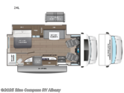 Call now about this 2025 Entegra Coach Qwest 24L! 2025 Entegra Coach Qwest 24L - New Class C For Sale by Blue Compass RV Albany in Latham, New York features Slideout