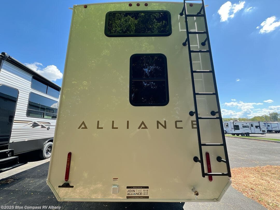 Contact us now about this 2026 Alliance RV Benchmark 44LFT! 2026 Benchmark 44LFT by Alliance RV from Blue Compass RV Albany in Latham, New York