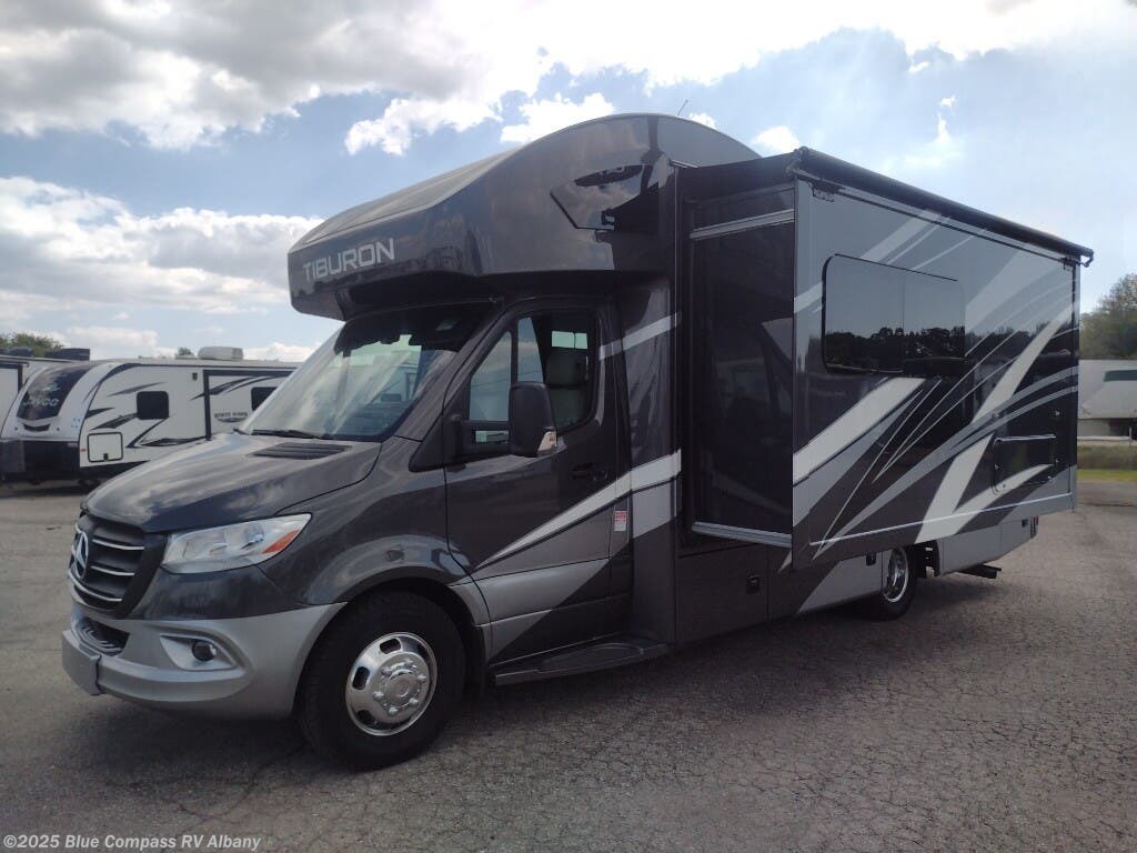 Contact us now about this 2022 Thor Motor Coach Tiburon Sprinter 24FB! 2022 Tiburon Sprinter 24FB by Thor Motor Coach from Blue Compass RV Albany in Latham, New York