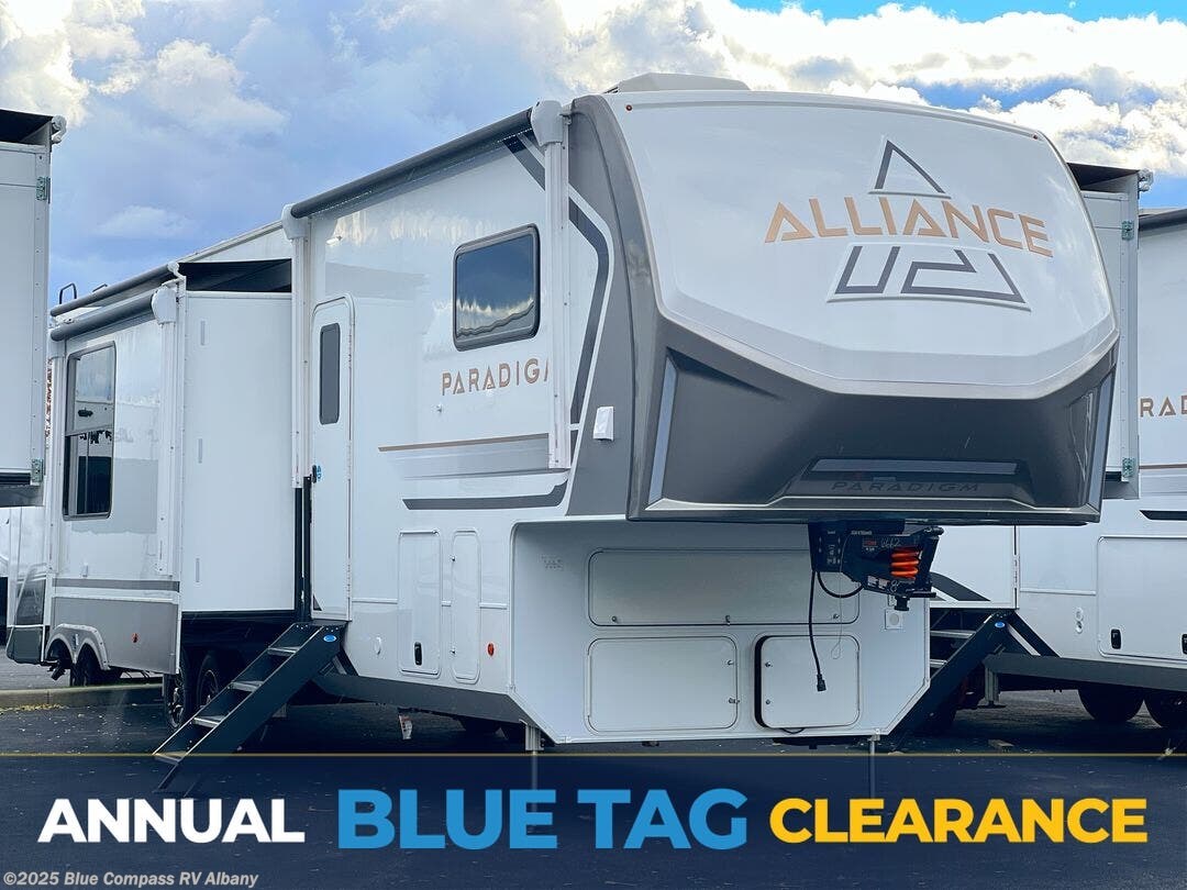 Email now about this 2025 Alliance RV Paradigm 395DS! New 2025 Alliance RV Paradigm 395DS available in Latham, New York