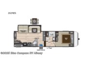 Call now about this 2019 Keystone Hideout 262RES! 2019 Keystone Hideout 262RES - Used Fifth Wheel For Sale by Blue Compass RV Albany in Latham, New York features Slideout