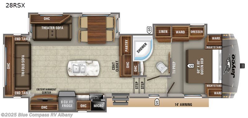 Call now about this 2019 Jayco Eagle HTX 28RSX! 2019 Jayco Eagle HTX 28RSX - Used Fifth Wheel For Sale by Blue Compass RV Albany in Latham, New York features Slideout