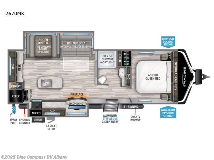 Email now about this 2022 Grand Design Imagine 2670MK! Used 2022 Grand Design Imagine 2670MK available in Latham, New York