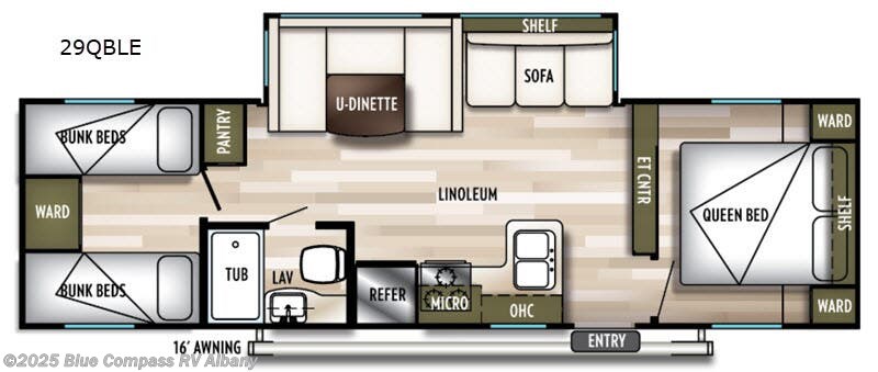 Email now about this 2019 Forest River Wildwood 29QBLE! Used 2019 Forest River Wildwood 29QBLE available in Latham, New York