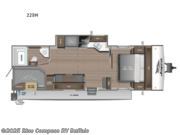 Call now about this 2024 Jayco Jay Feather 22BH! 2024 Jayco Jay Feather 22BH - New Travel Trailer For Sale by Blue Compass RV Buffalo in West Seneca, New York features Slideout