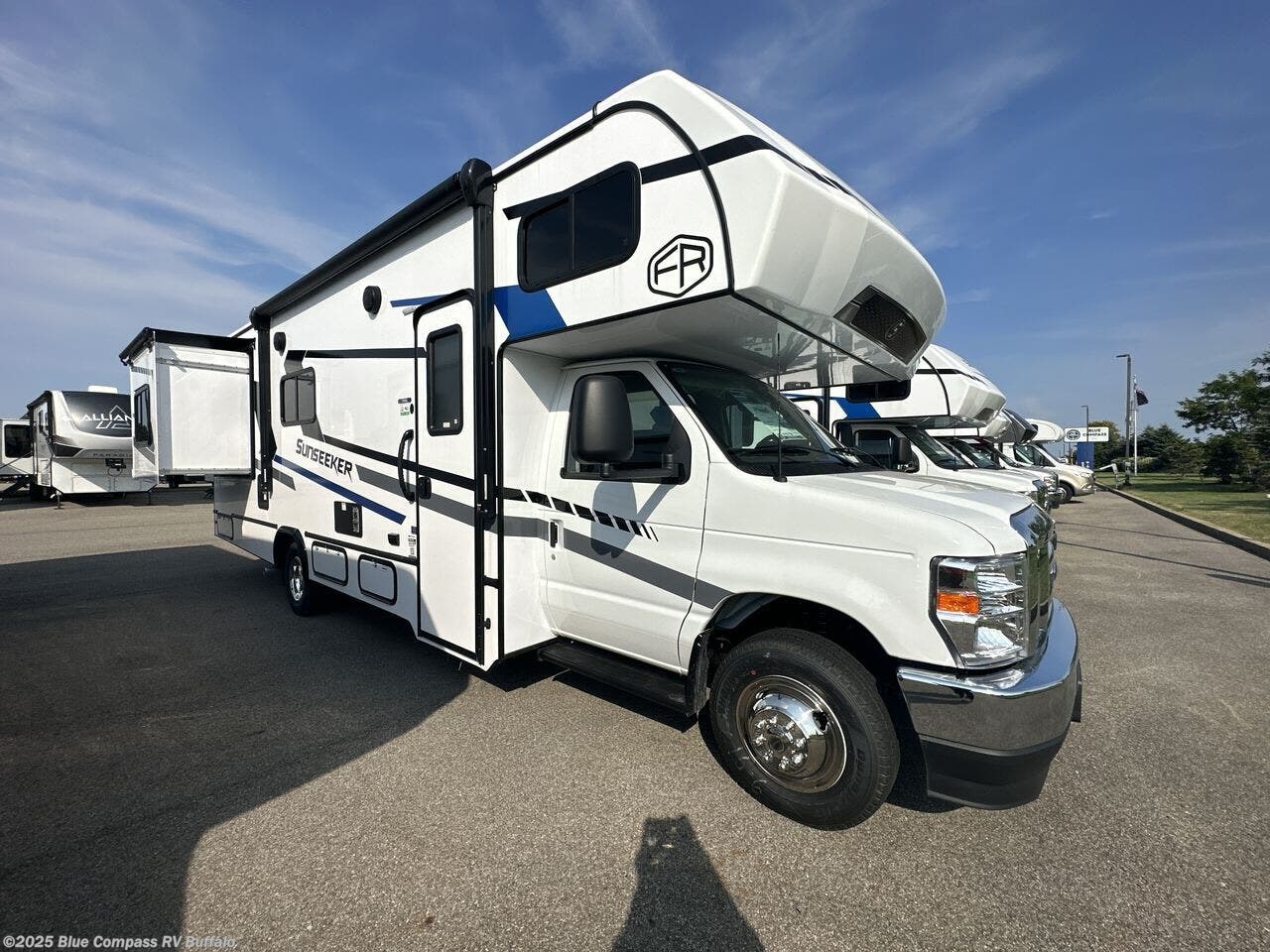 Contact us now about this 2025 Forest River Sunseeker LE 2550DSLE Ford! 2025 Sunseeker LE 2550DSLE Ford by Forest River from Blue Compass RV Buffalo in West Seneca, New York