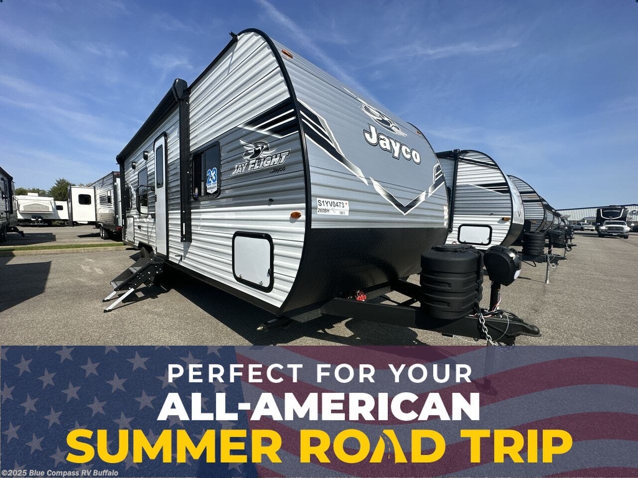 Email now about this 2025 Jayco Jay Flight SLX 260BH! New 2025 Jayco Jay Flight SLX 260BH available in West Seneca, New York
