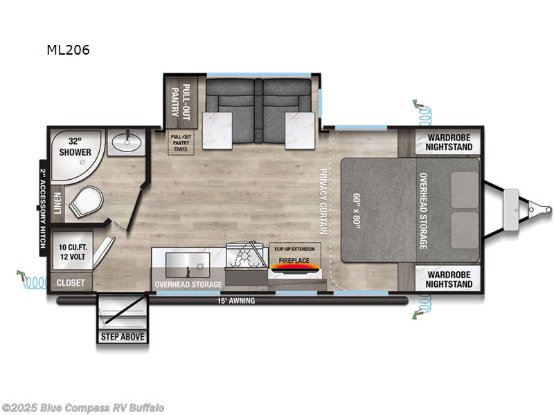 Call now about this 2025 Alliance RV Delta Ultra Lite ML206! 2025 Alliance RV Delta Ultra Lite ML206 - New Travel Trailer For Sale by Blue Compass RV Buffalo in West Seneca, New York features Slideout