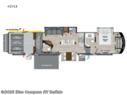 Call now about this 2024 Alliance RV Valor 42V13! 2024 Alliance RV Valor 42V13 - Used Toy Hauler For Sale by Blue Compass RV Buffalo in West Seneca, New York features Slideout