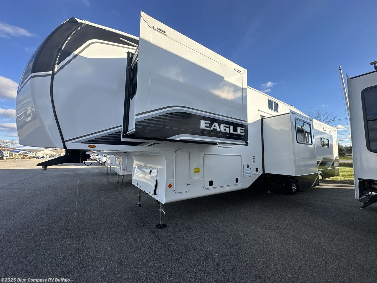 Contact us now about this 2026 Jayco Eagle 355MBQS! 2026 Eagle 355MBQS by Jayco from Blue Compass RV Buffalo in West Seneca, New York