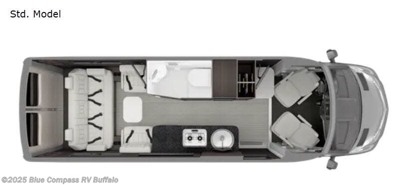 Call now about this 2021 Airstream Interstate 24GT Std. Model! 2021 Airstream Interstate 24GT Std. Model - Used Class B For Sale by Blue Compass RV Buffalo in West Seneca, New York