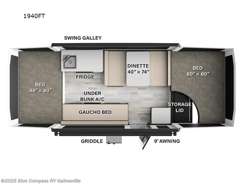 Call now about this 2025 Forest River Rockwood Freedom Series 1940FT! 2025 Forest River Rockwood Freedom Series 1940FT - New Popup For Sale by Blue Compass RV Gainesville in Alachua, Florida