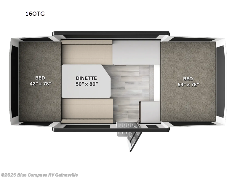 Call now about this 2025 Forest River Rockwood OTG 16OTG! 2025 Forest River Rockwood OTG 16OTG - New Popup For Sale by Blue Compass RV Gainesville in Alachua, Florida features Slideout