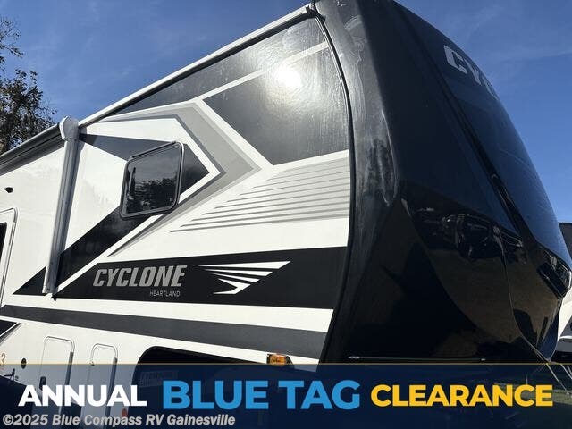 Email now about this 2026 Heartland Cyclone 3913! New 2026 Heartland Cyclone 3913 available in Alachua, Florida