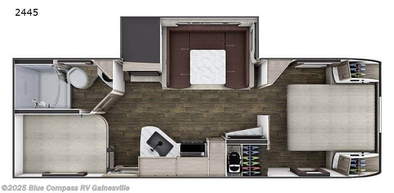 Call now about this 2020 Lance Lance Travel Trailers 2445! 2020 Lance Lance Travel Trailers 2445 - Used Travel Trailer For Sale by Blue Compass RV Gainesville in Alachua, Florida features Slideout