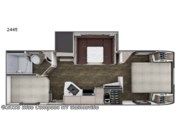 Call now about this 2020 Lance Lance Travel Trailers 2445! 2020 Lance Lance Travel Trailers 2445 - Used Travel Trailer For Sale by Blue Compass RV Gainesville in Alachua, Florida features Slideout
