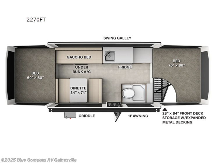 Email now about this 2026 Forest River Rockwood Freedom Series 2270FT! New 2026 Forest River Rockwood Freedom Series 2270FT available in Alachua, Florida