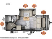 Call now about this 2024 Forest River Rockwood Mini Lite 2509S! 2024 Forest River Rockwood Mini Lite 2509S - Used Travel Trailer For Sale by Blue Compass RV Gainesville in Alachua, Florida features Slideout